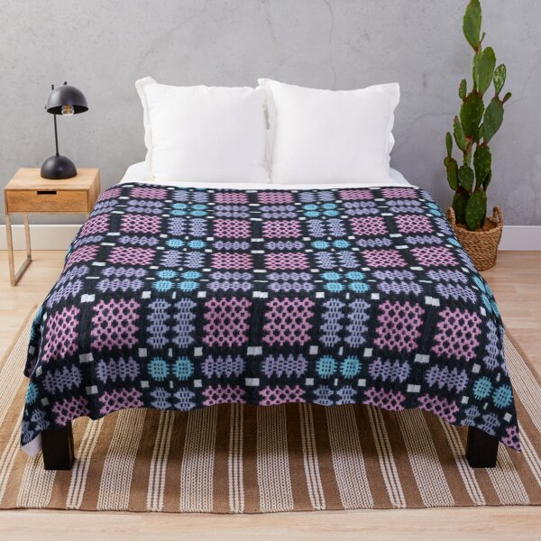 Item preview, Traditional Woven Welsh Blanket designed and sold by Liz Lane.