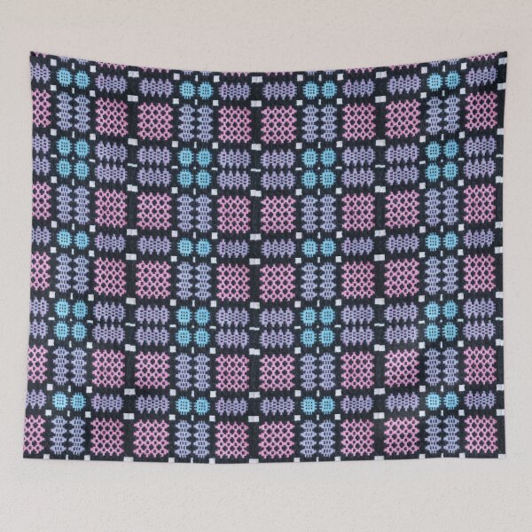 Item preview, Traditional Woven Welsh Blanket designed and sold by Liz Lane.