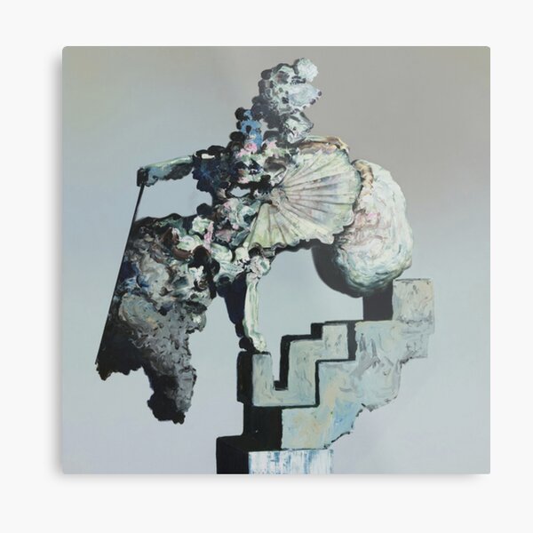 Stage 5 Everywhere at the End of Time by the Caretakers Oil Painting by Ivan Seal Metal Print