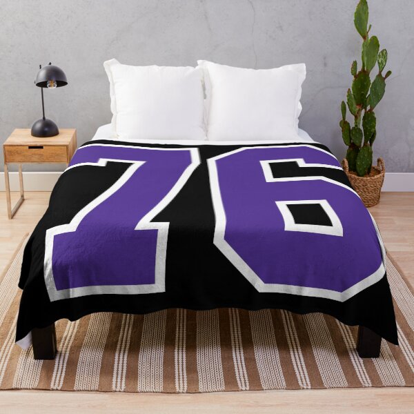 Item preview, Seventy-Six Purple Jersey Number Sports 76 designed and sold by HelloFromAja.