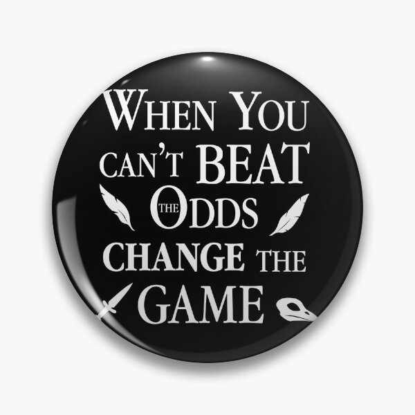 Item preview, When you cant beat the odds quote Typography designed and sold by LoShimizu.