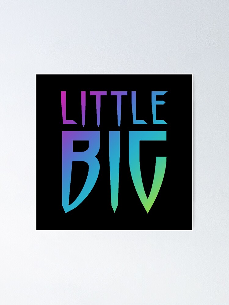 Thumbnail 1 of 3, Poster, Little Big Logo Colorful designed and sold by KMGraphics99.