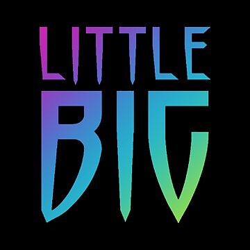 Artwork thumbnail, Little Big Logo Colorful by KMGraphics99