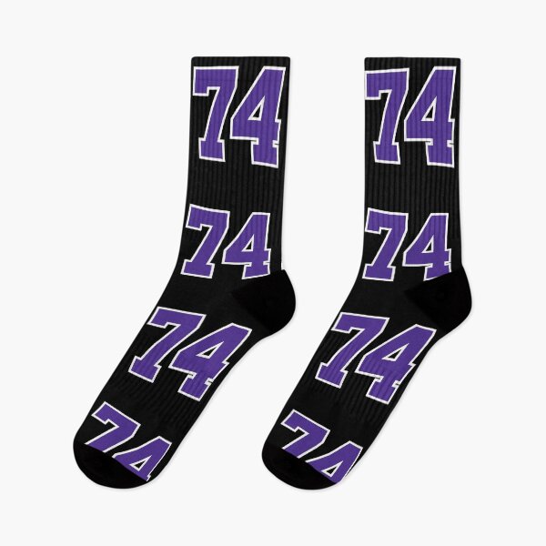 Item preview, Seventy-Four Purple Jersey Number Sports 74 designed and sold by HelloFromAja.
