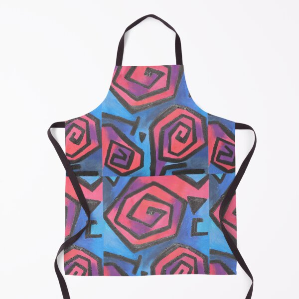 Item preview, Roses After Klee designed and sold by KateBrayArt.