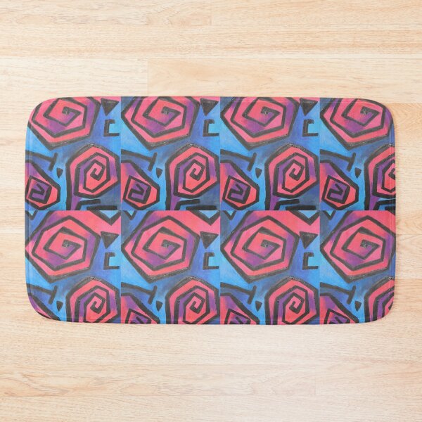 Item preview, Roses After Klee designed and sold by KateBrayArt.