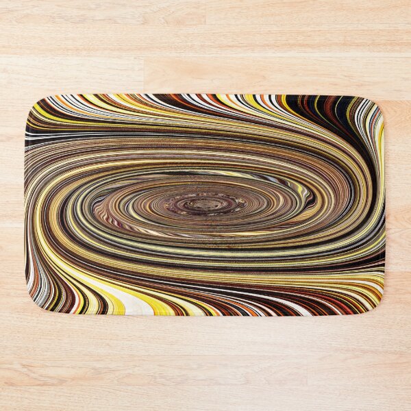 Item preview, Janca Squashed Brown Oval Abstract #22 designed and sold by Tom Janca.