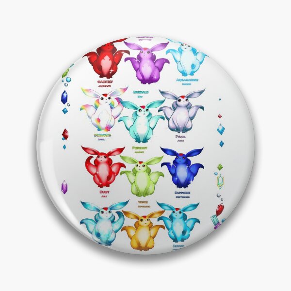 Item preview, Birthstone Carbuncle Set designed and sold by WhiteCatArt.