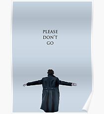 Please Don't Go Poster