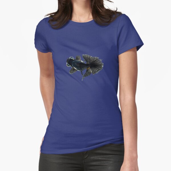 bug-eyed goldfish Fitted T-Shirt