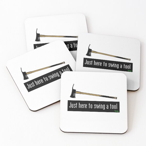 Item preview, Just here to swing a tool designed and sold by ShopWeird.