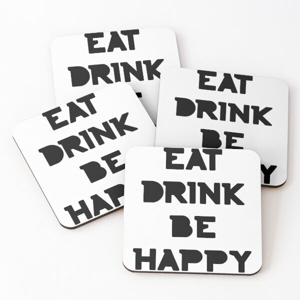 Item preview, Eat, Drink Be Happy. Thanksgiving and Christmas Design. Eat, Drink and Be Happy. designed and sold by That Cheeky Tee.