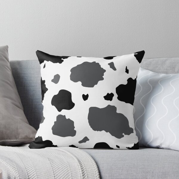 Item preview, Two Toned Black, Grey and White Cow Print Pattern from the Country Sunflower Collection designed and sold by CJAura by Claire Jane Johnson.