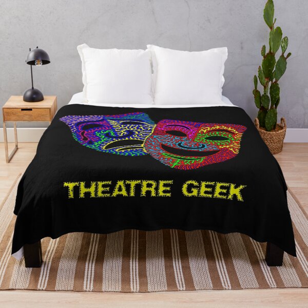 Item preview, Theatre Geek - Comedy & Tragedy Masks designed and sold by Maxwell Nightser.