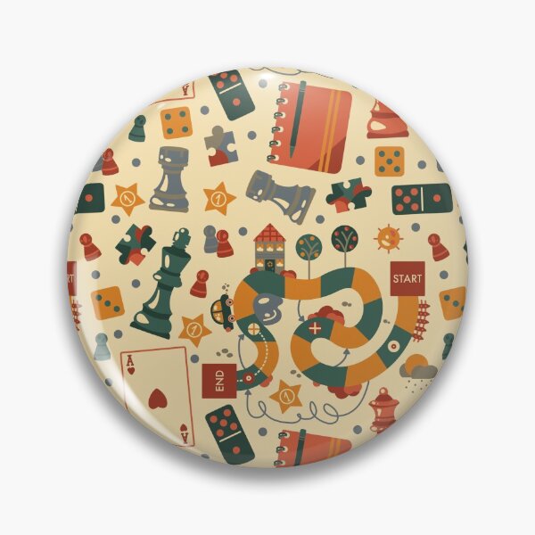 Aperçu de l'œuvre Game Night, le jeu de plateau jaune créée et vendue par Simplulina.