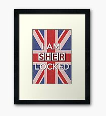 I Am Sherlocked Framed Print