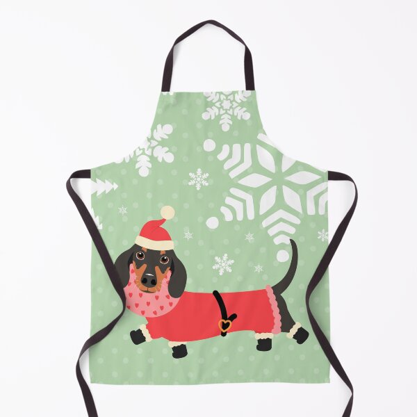 Item preview, Dachshund Sausage Dog Christmas Santa Claus designed and sold by Lulupainting.