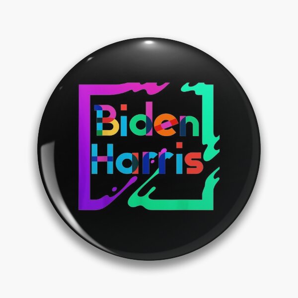Artikelvorschau, Biden Harris Cool Retro Cool 80er 90er Jahre Farbe entworfen und verkauft von CourtneysArnold.