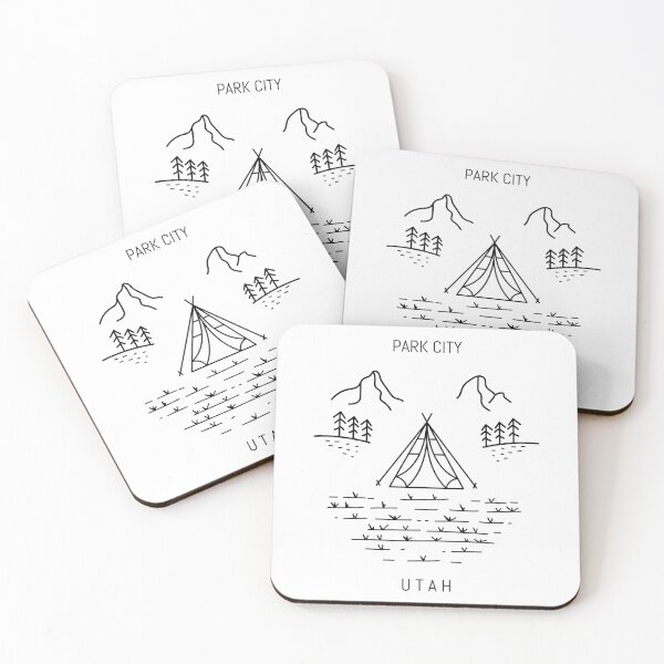 Item preview, Park City Utah Mountain Camping Adventure Collection designed and sold by VHIndy-Tees.