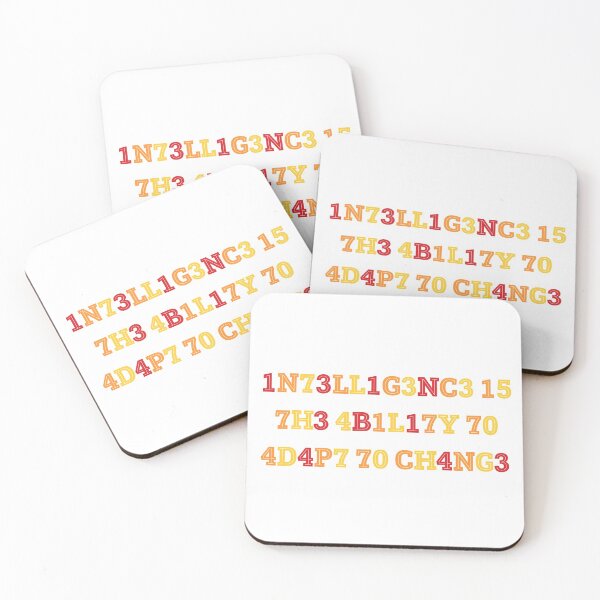 Item preview, Copy of Intelligence is the ability to adapt to change  designed and sold by broadwaygirl142.