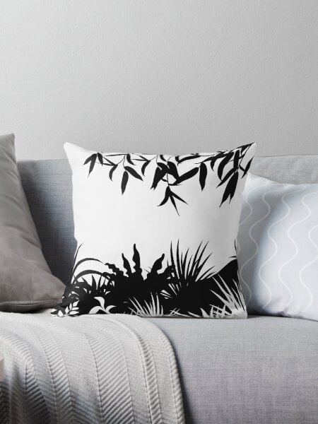 Item preview, Leaves trees and grass Silhouette designed and sold by della95.
