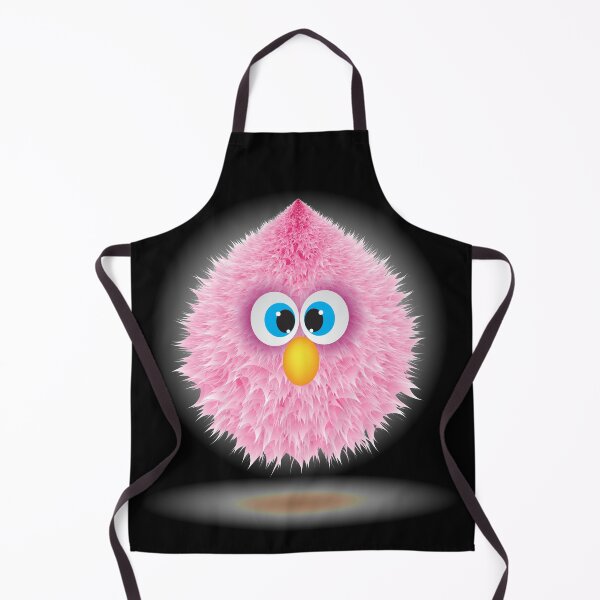 Item preview, Pink Fluffy hairy funnycharacter designed and sold by RedManzanas.