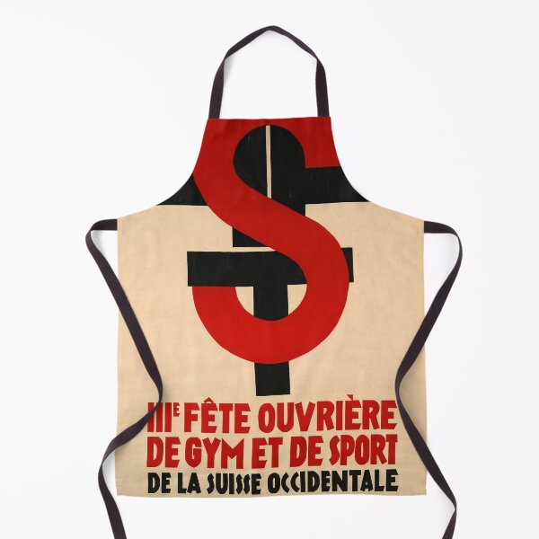 Aperçu de l'œuvre retro fete ouvriere de gym et de sport vintage reclame créée et vendue par CorasPosters.