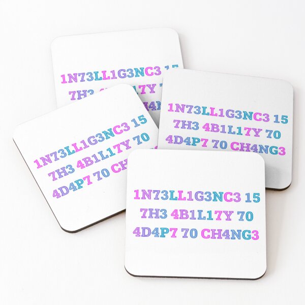 Item preview, Copy of Intelligence is the ability to adapt to change  designed and sold by broadwaygirl142.