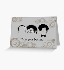 Trust Your Doctor. Greeting Card