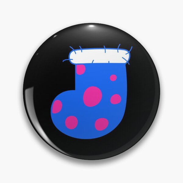 Item preview, Polka Dot Blue Christmas Stockings. Happy New Year! designed and sold by ArchiTania Studio.