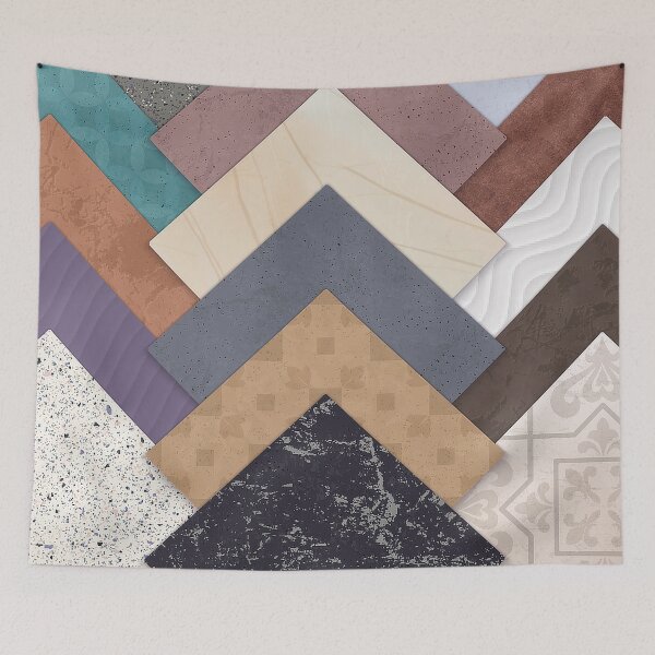 Item preview, Colored Ceramic Pattern designed and sold by PickCreation.
