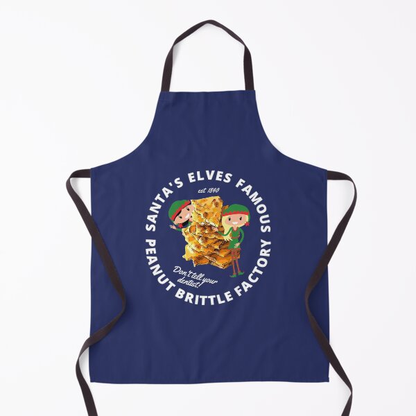 Item preview, Santa's Elves Famous Peanut Brittle Factory designed and sold by The Masked Designer.
