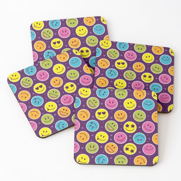Item preview, Smile Emoticons Pattern designed and sold by TagCreation.