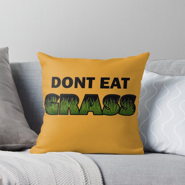 Item preview, Dont Eat Grass Sticker designed and sold by FunnyDSN.