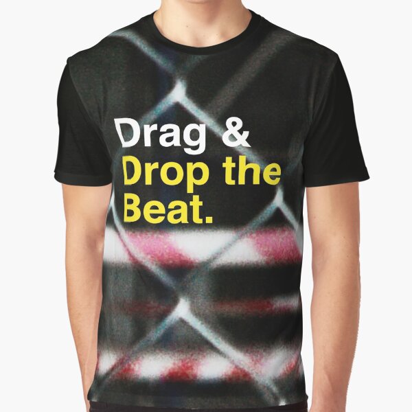 Drag & Drop the Beat Graphic T-Shirt