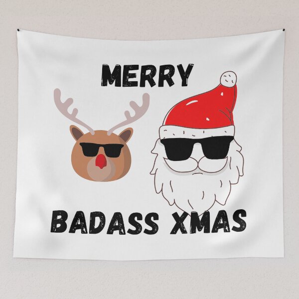 Item preview, Merry Badass Xmas designed and sold by OMdesigns93.