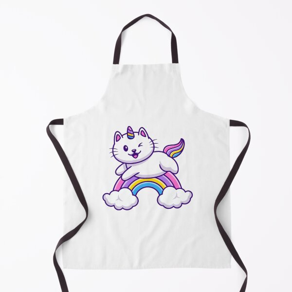 Item preview, cute cat unicorn flying cartoon collection designed and sold by artPS.