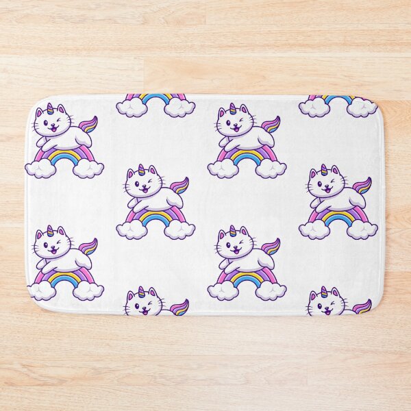 Item preview, cute cat unicorn flying cartoon collection designed and sold by artPS.