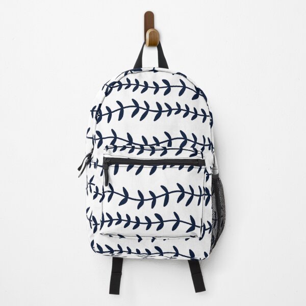 Item preview, Hamptons Style Navy Leaf Pattern designed and sold by Anne-Marie Bloor.