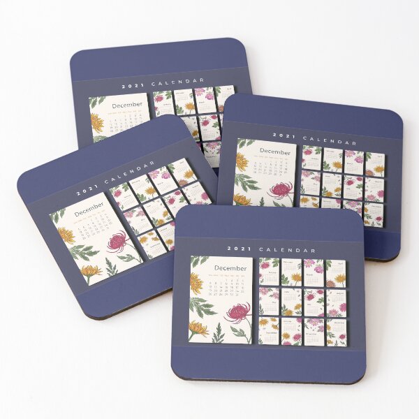 Item preview, 2021 FLORAL CALENDAR designed and sold by Delicious Design ⭐⭐⭐⭐⭐.