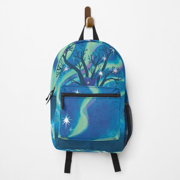 Item preview, House at the edge of night Treehouse Illustration Art  designed and sold by morikoMomoko.