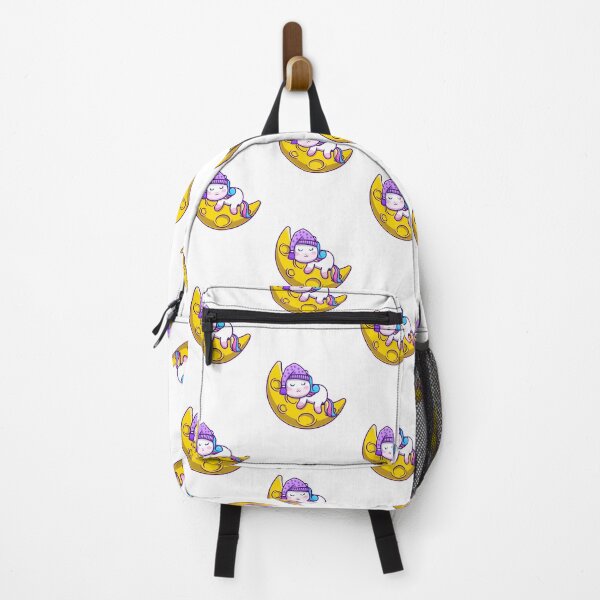 Item preview, cute unicorn sleeping moon cartoon collection designed and sold by artPS.
