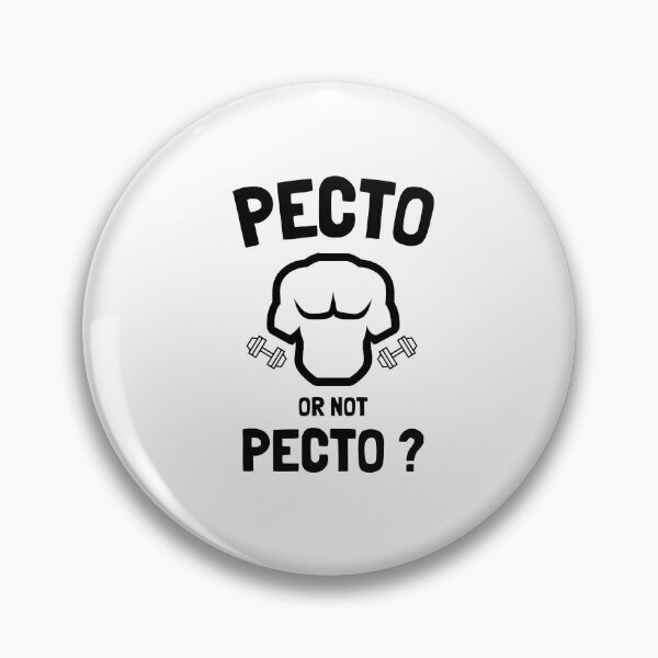 Item preview, Pecto or not pecto humor bodybuilding birthday designed and sold by joozybart.