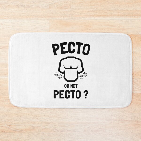 Item preview, Pecto or not pecto humor bodybuilding birthday designed and sold by joozybart.