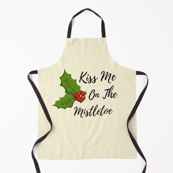 Item preview, Kiss Me On The Mistletoe (Kawaii Heart) designed and sold by Kevin-PR.