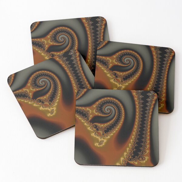 Item preview, Bronze Fractal Magic | Metallic Fractal Art designed and sold by JillyJ05.