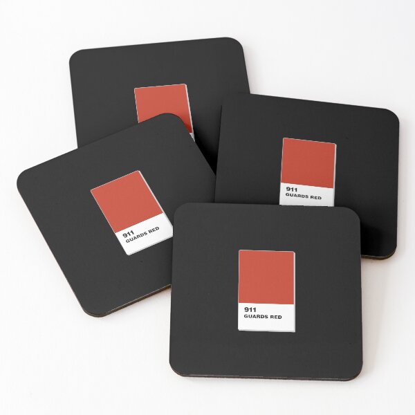Item preview, Porsche 911 Color Guards Red designed and sold by beoneo.