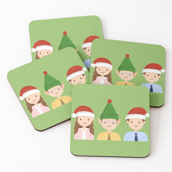 Item preview, The Office Jim, Pam, & Dwight Christmas designed and sold by cutermelon.