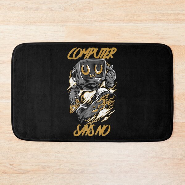 Item preview, Computer Says No Computer Skater designed and sold by ricknosis.