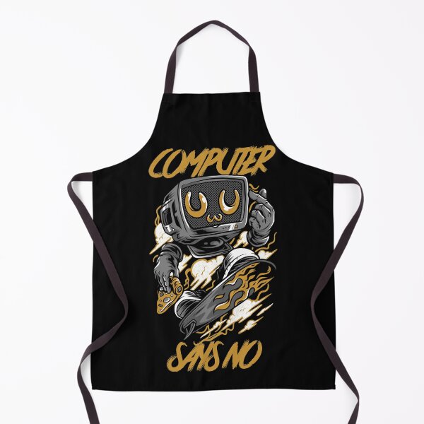 Item preview, Computer Says No Computer Skater designed and sold by ricknosis.